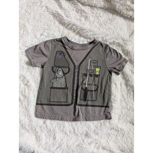 Weeplay Fishing Vest Graphic Short Sleeve T-Shirt Toddler Size 24 Months
